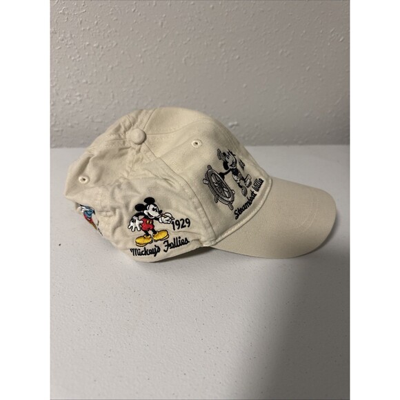 Walt Disney World Baseball Cap Hat Mickey Mouse Thru The Years Adjustable used - Picture 2 of 5